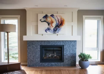 fireplace tile