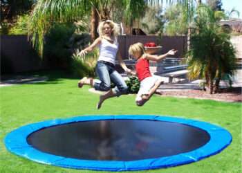 Inground Trampoline Installation in Arizona