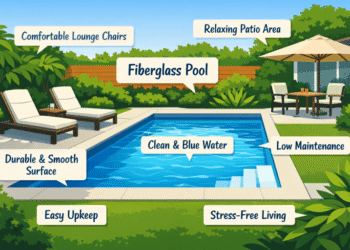 Benefits of Fiberglass Pools for Modern Backyards