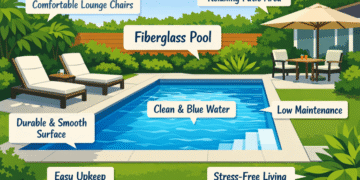 Benefits of Fiberglass Pools for Modern Backyards